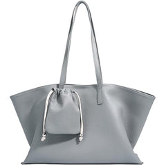 Rosvovo Genuine Leather Tote Bag for Women, Soft Purses Handbags Shoulder Fashion Top Handle Bag Large Capacity