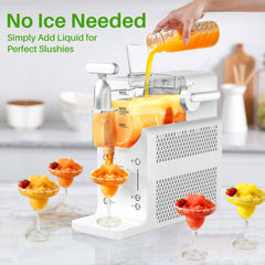 Mydepot Slushie Machine, 15-Minute Slushy Machine(Fastest Results) For Home, Frozen Drink And Slushie Maker With 6 Preset Programs, 12-Hours Long-Lasting Cooling