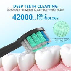 MyDepot Electric Toothbrush USB Rechargeable Sonic Toothbrush for Adults