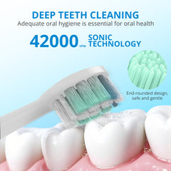 MyDepot Electric Toothbrush USB Rechargeable Sonic Toothbrush for Adults