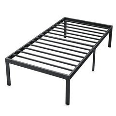 MyDepot Metal Bed Frame Platform with Steel Support and Storage