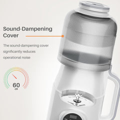 MyDepot 10 in 1 Nut Milk Maker Blender, 40OZ Automatic Homemade Soy Milk Maker Machine for Oat Milk, Nutmilk, Juice, Grains, Almonds Milk Maker with Delay Start/Keep Warm/Boil Water