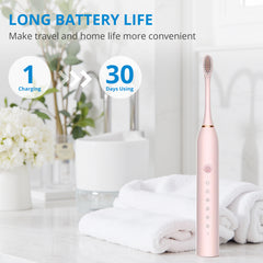 MyDepot Electric Toothbrush USB Rechargeable Sonic Toothbrush for Adults
