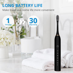 MyDepot Electric Toothbrush USB Rechargeable Sonic Toothbrush for Adults