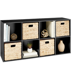 Mydepot 6 8 9 Cube Storage Organizer, Open Bookcase, Space-Saving Display Shelf with Removable Back Panels, Easy Assembly