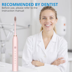 MyDepot Electric Toothbrush USB Rechargeable Sonic Toothbrush for Adults
