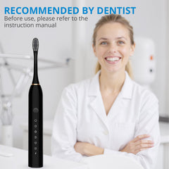 MyDepot Electric Toothbrush USB Rechargeable Sonic Toothbrush for Adults