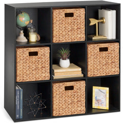 Mydepot 6 8 9 Cube Storage Organizer, Open Bookcase, Space-Saving Display Shelf with Removable Back Panels, Easy Assembly