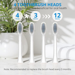 MyDepot Electric Toothbrush USB Rechargeable Sonic Toothbrush for Adults