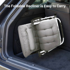 Mydepot Zero Gravity Chair with Removable Cushion,Portable Reclining Lounge Chair Folding Recliner for Indoor, Patio, Beach, Pool, Garden