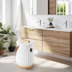 Mydepot Towel Warmer for Bathroom, 20L Towel Heater with 4 Time Settings & Auto-Off, Fast Heating Blanket Warmer for Home, Safety Child Lock and Temp-Alert Design for Towels, Bathrobes, Blankets