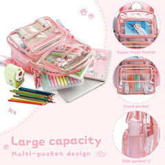 MyDepot Cute Clear Backpack,
Large capacity