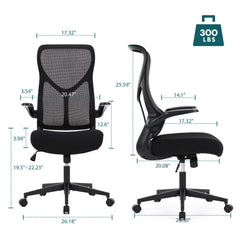 MyDepot Executive High Back Computer Chair
Black
SPMD-C-3718-1B-BK