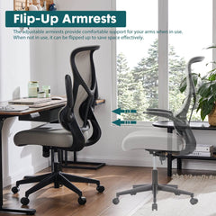 MyDepot Executive High Back Computer Chair
Flip-Up Armrests
