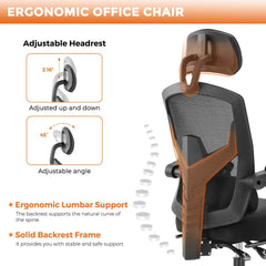 MyDepot Gaming Reclining High-Back Mesh Chair
ERGONOMIC OFFICE CHAIR