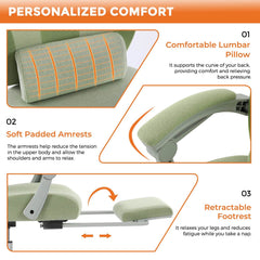 MyDepot Gaming Reclining High-Back Mesh Chair
PERSONALIZEDCOMFORT