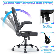 MyDepot Gaming Reclining High-Back Ergonomic Chair
ROCKING FUNCTION WITH LOCKING SYSTEM