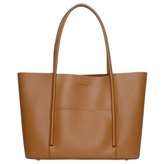Rosvovo Genuine Leather Tote Bag for Women, Soft Purses Handbags Shoulder Fashion Top Handle Bag Large Capacity