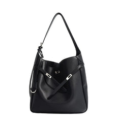 Rosvovo Genuine Leather Hobo Bag for Women, Slouchy tote Bags Purse Shoulder bag
