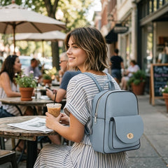 Rosvovo Mini Backpack Purse - Stylish Small Handbag for Women and Girls, Compact Fashion Backpack
