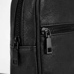 Rosvovo Crossbody Bags - Small Leather Purse for Women | Triple Compartment, Vegan Handbag, Daily Essentials