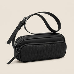 Rosvovo Women's Performance Twill Woodward Small Belt Bag - Lightweight Hands-Free Crossbody Purse