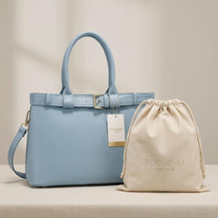 Rosvovo Leather Totes Handbag | Versatile Shoulder Bag, Women, Elegant Designer, Style Handbag, Work, Daily Use