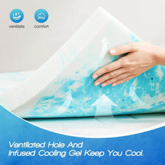 MyDepot Mattress
Ventilated Hole AndInfuised Cooling Gel keep You Coo!