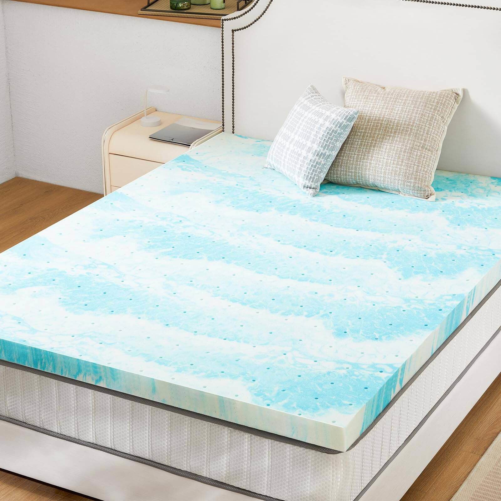 MyDepot Mattress Topper Full Gel Memory Foam Mattress Topper Full Size - My Depot