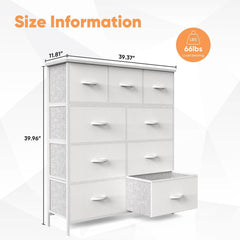 My Depot 9-Drawer
Size Information