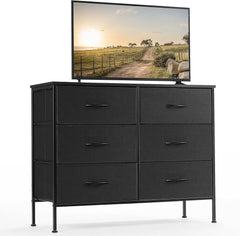 My Depot Bedroom Dresser with 6 Fabric Drawers
Black
SPMD-CAB-6BC-BK
