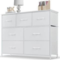 My Depot Bedroom Dresser with 7 Fabric Drawers
White
SPMD-CAB-7BC-WT