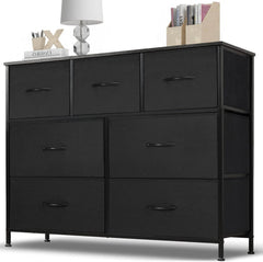 My Depot Bedroom Dresser with 7 Fabric Drawers
Black
SPMD-CAB-7BC-BK