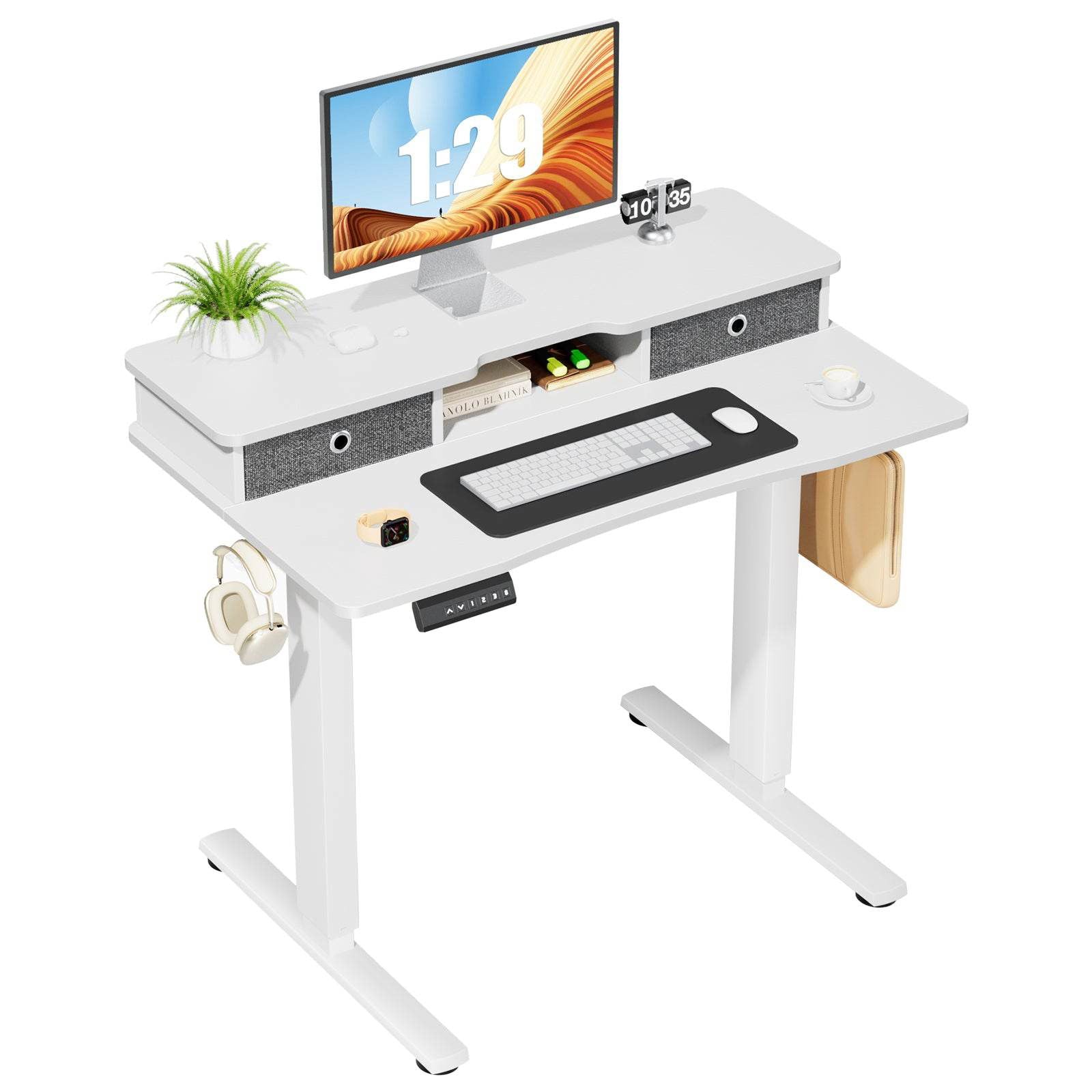 MyDepot Electric Standing Desk
White