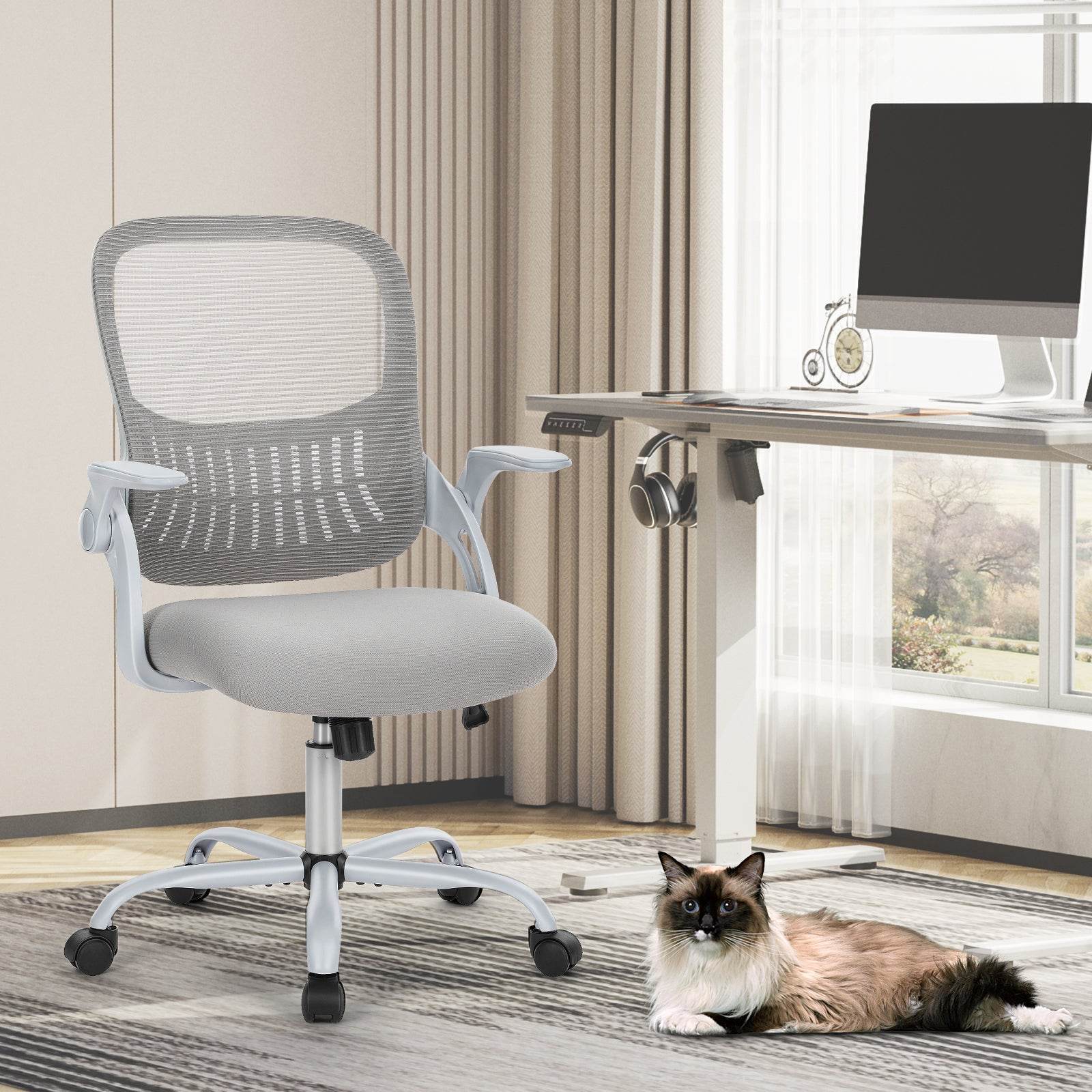 MyDepot Ergonomic Office Mesh Chair GraySPMD-C-3718-1B-GY
