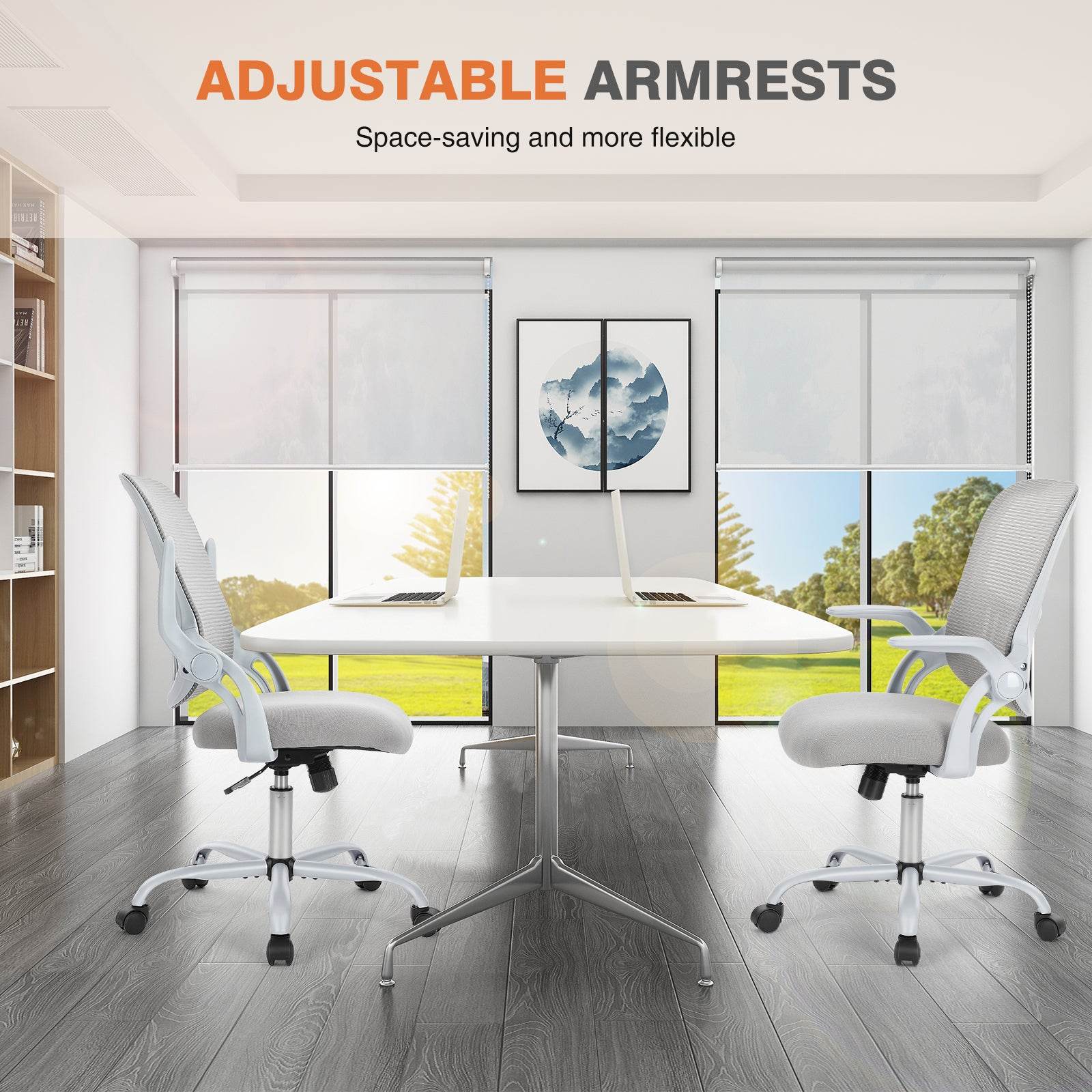 MyDepot Ergonomic Office Mesh Chair
ADJUSTABLE ARMRESTS