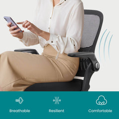 MyDepot Ergonomic Office Mesh Chair Black
SPMD-C-3718-1B-BK