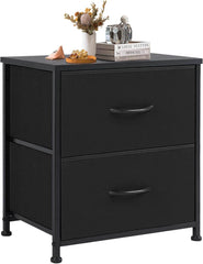 My Depot Nightstand with 2 Fabric Drawers
Black Version 2
SPMD-CAB-2BC-BK