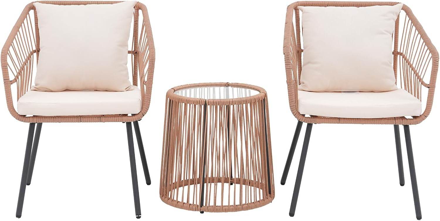 My Depot Outdoor Rattan Chair 3 Piece Set 3 Piece Set
Natural 01
SPMD-OLWFPY001
