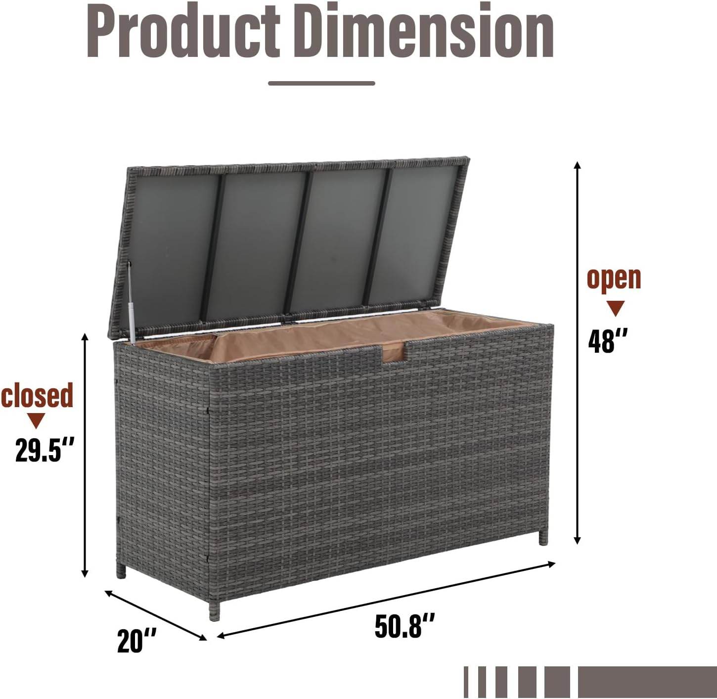 My Depot Storage Deck Box
Product Dimension