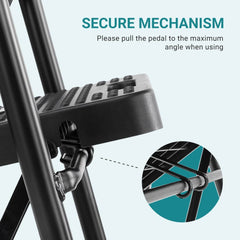 MyDepot 2 Step Ladder Portable Foldable Footrest
SECURE MECHANISM