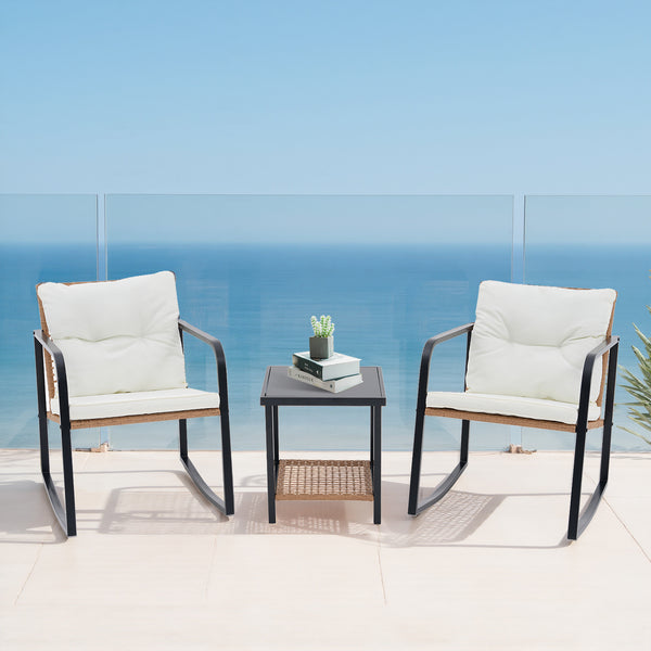 MyDepot 3 Pieces Rocking Bistro Set
SPMD-OLCF007