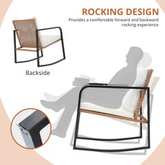 MyDepot 3 Pieces Rocking Bistro Set
ROCKING DESIGN