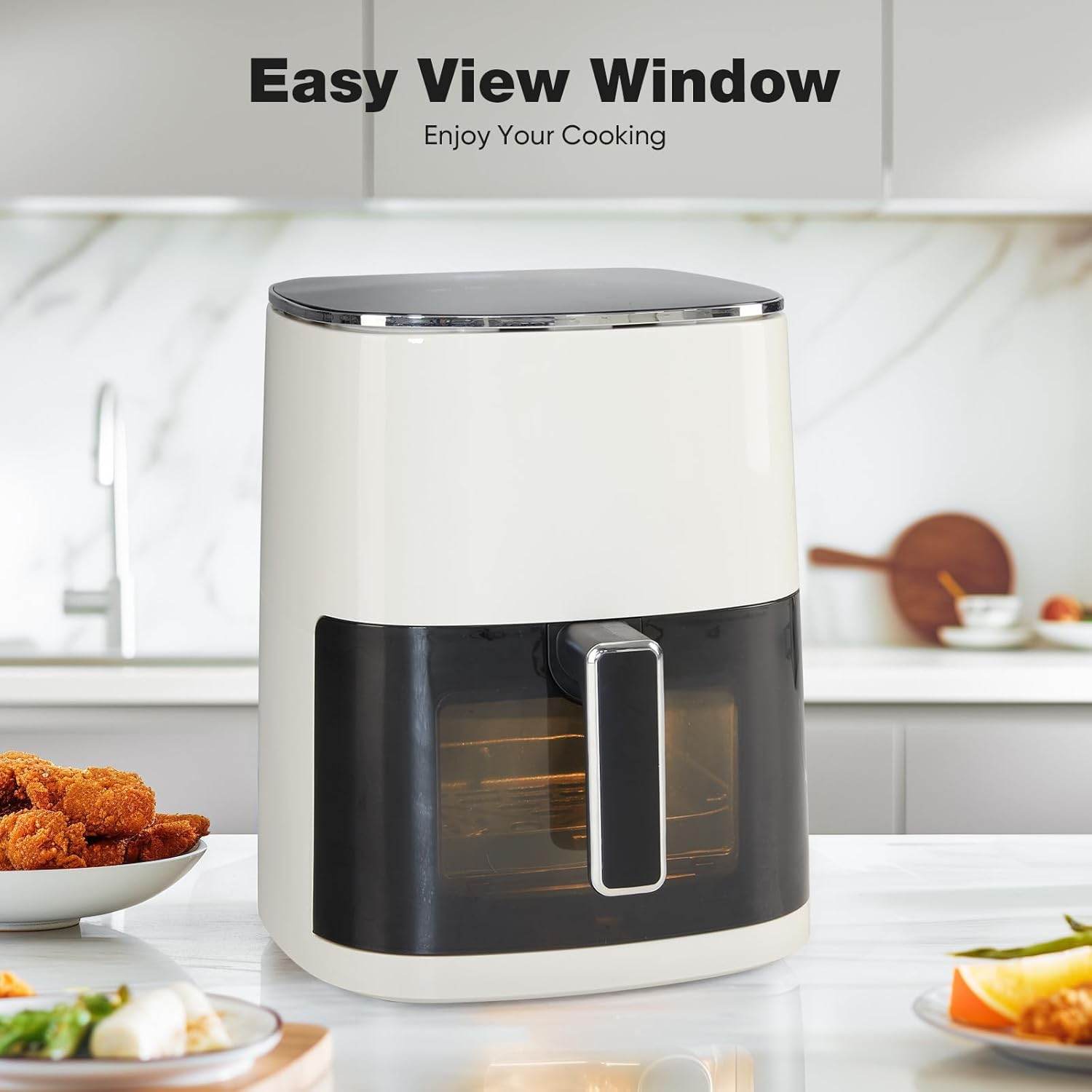 MyDepot Air Fryer 6-Quart
Easy View Window