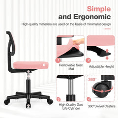 MyDepot Armless Mesh Office Chair
Simpleand Ergonomic