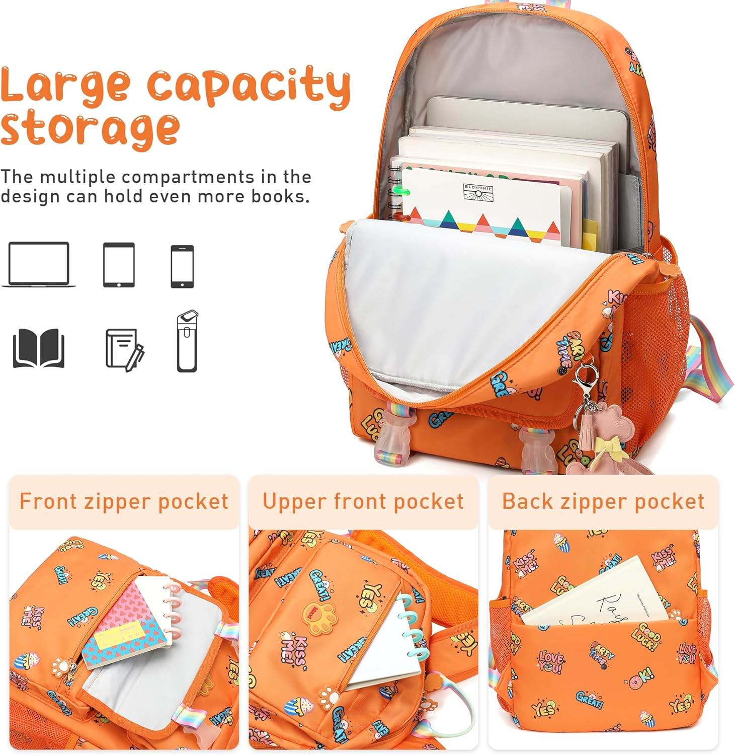 MyDepot Backpack 
Large capacitystorage