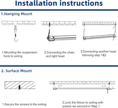 MyDepot Bay Lighting
Installation instructions