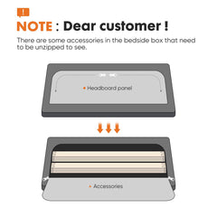 MyDepot Bed Frame
NOTE: Dear customer !