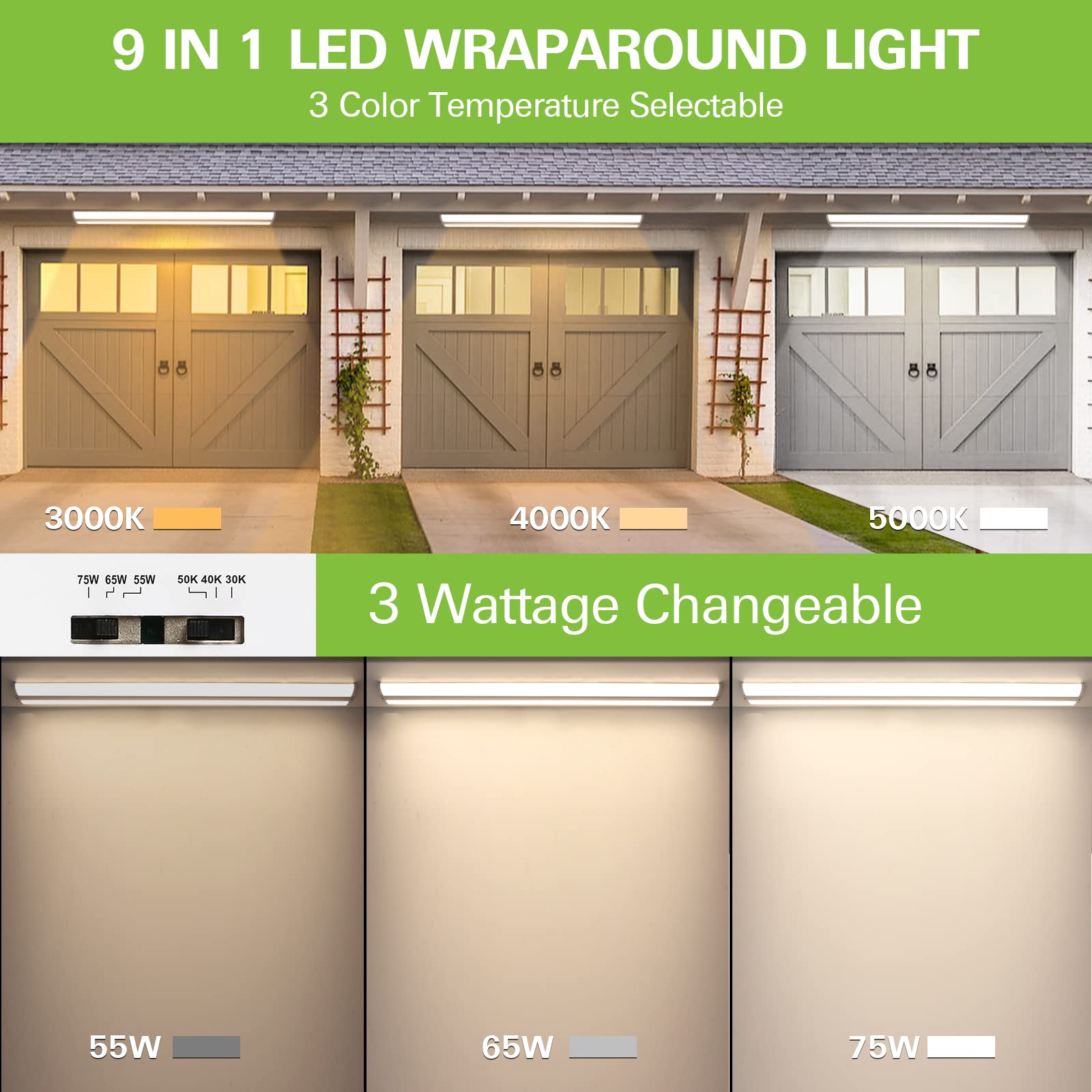 MyDepot Ceiling Lights
9 IN 1 LED WRAPAROUND LIGHT