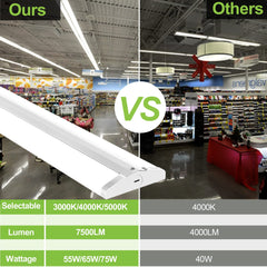 MyDepot Ceiling Lights
VS
Selectable
Lumen
Wattage